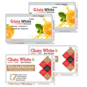 Gluta White Skin Whitening Tablets 30-Day Course Price in Pakistan